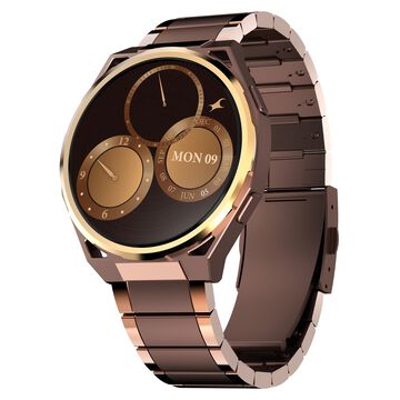 Fastrack Marvellous FX3 Smartwatch with 1.43" AMOLED Display, Slim 10.4mm Design, HRM, Additional Silicone Strap