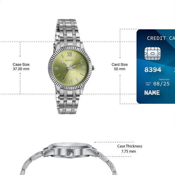 Premium looking versatile women's watch from Ease by Sonata - image number 3