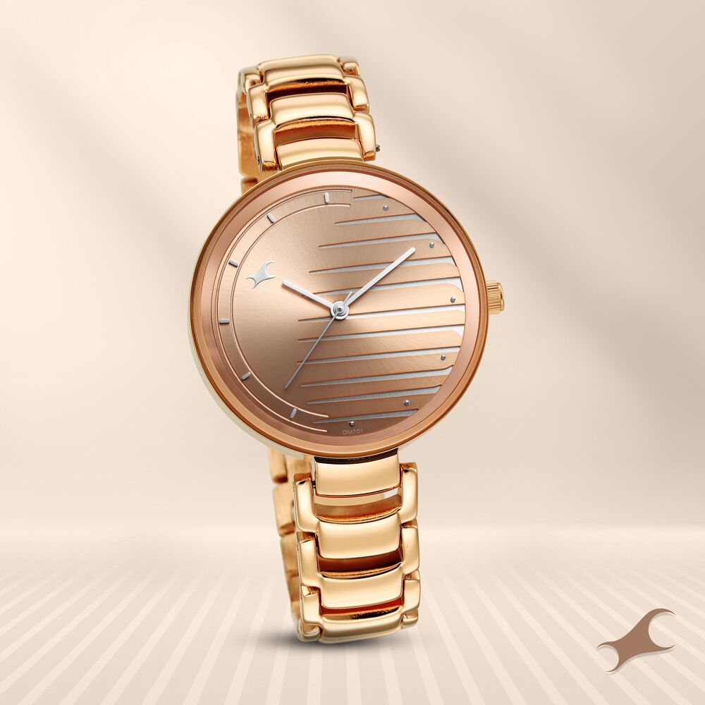 Big dial watches for ladies fastrack hot sale