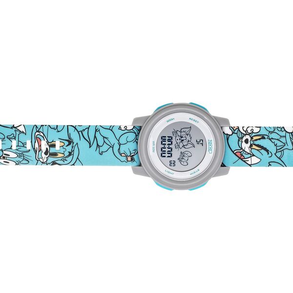 Zoop Tom & Jerry Digital Watch with Green Case and Green Multi Color Strap for Boys Girls Kids, from House of Titan - image number 3