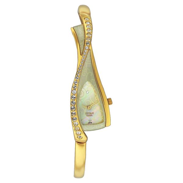 Titan Quartz Analog Mother Of Pearl Dial Watch for Women - image number 0