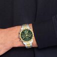 Tommy Hilfiger Quartz Multifunction Green Dial Two Toned Stainless Steel Strap Watch For Men - image number 3