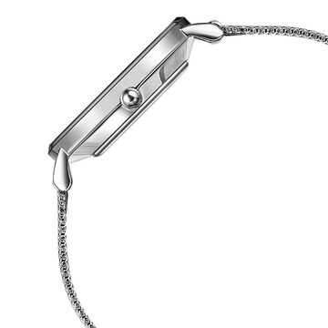 Poze by Sonata Quartz Analog Silver Dial Stainless Steel Strap Watch for Women