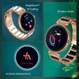 Titan Elixir with All 316L SS construction, 3.04 CM AMOLED Display, BT Calling, Skin Temperature Sensor, Womens Health - image number 6