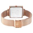 Titan Minimalists Quartz Analog with Date Silver Dial Rose Gold Stainless Steel Strap Watch for Women - image number 4