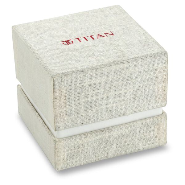 Titan Solar Black Dial Quartz Multifunction Leather Strap watch for Men - image number 5