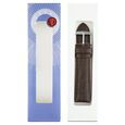 22 mm Brown Genuine Leather Strap for Men - image number 7