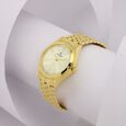 Titan Quartz Analog Champagne Dial Stainless Steel Strap Watch for Men - image number 0