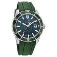 Xylys DiveX Quartz Analog Green Dial with Green Silicone Strap Watch for Men - image number 1