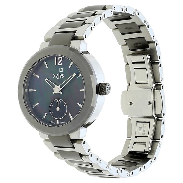 Xylys Quartz Analog Mother of Pearl Dial Two Toned Stainless Steel Strap Watch For Women - image number 2