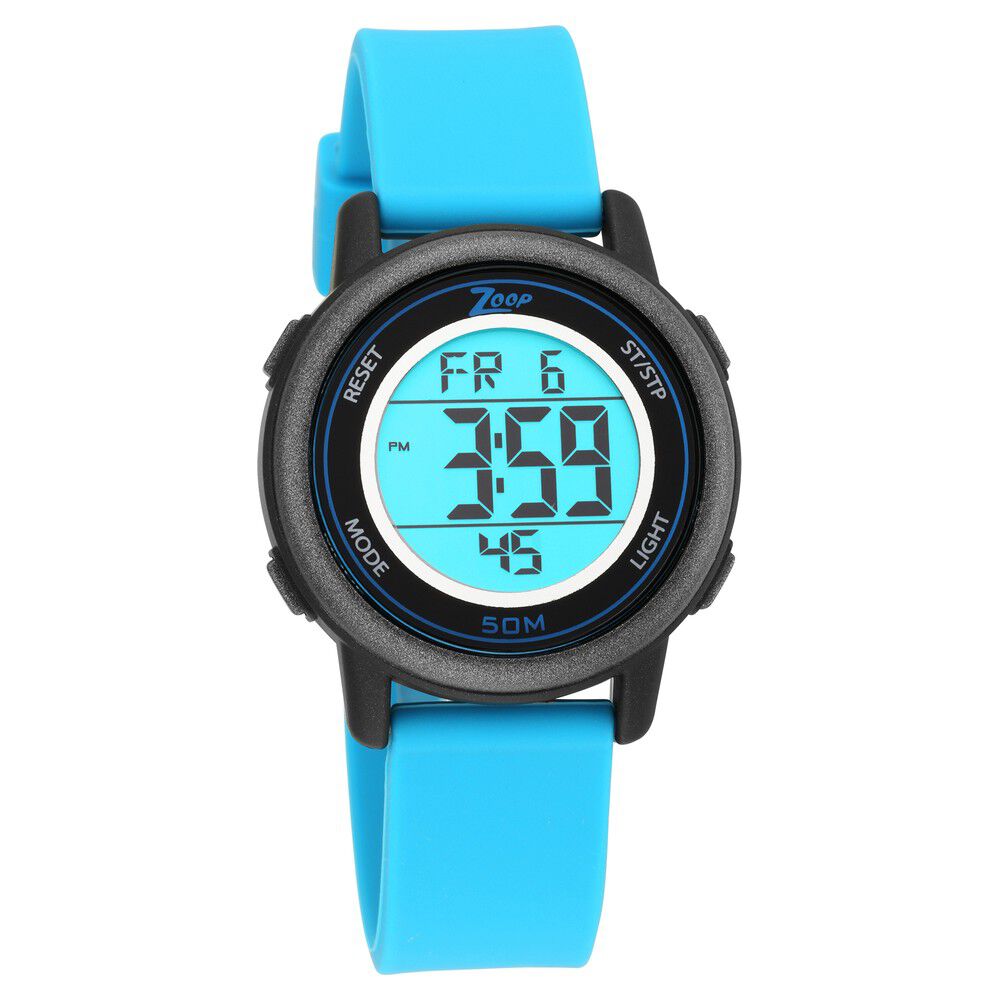 Zoop By Titan Digital Dial Silicone Strap Watch for Kids