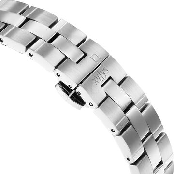 Xylys Swiss Quartz Blue Dial Silver Stainless Steel Strap Watch For Women