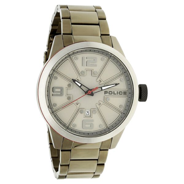 Police Quartz Analog with Date Green Dial Stainless Steel Strap Watch for Men - image number 1
