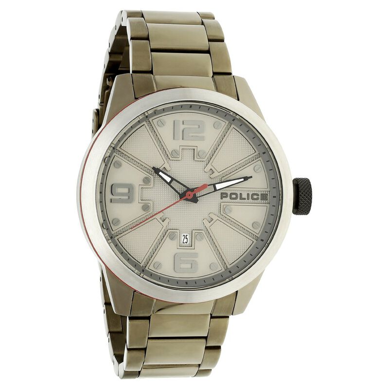 Police Quartz Analog with Date Green Dial Stainless Steel Strap Watch for Men - image number 1