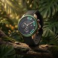 Fastrack Wild Quartz Chronograph Two Toned Dial Black Silicone Strap Watch For Guys - image number 1