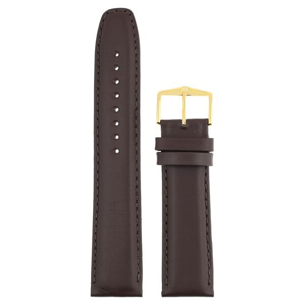 22 mm Brown Genuine Leather Straps for Men - image number 0