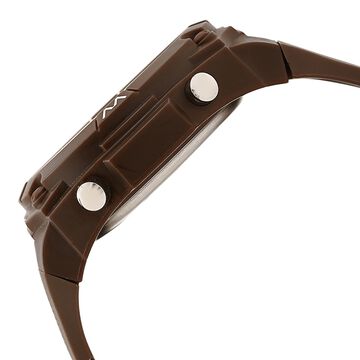 SF Digital Dial Brown Plastic Strap Watch for Men