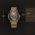 Titan Automatic Color Upgrade Green Dial Green Stainless Steel Strap Watch For Men - image number 6