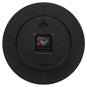 Titan Contemporary Rustic Pink Wall Clock in a Glossy Finish with a Textured Dial 32.5 x 32.5 cm (Medium)