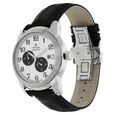 Titan White Dial Automatic Leather Strap watch for Men - image number 1