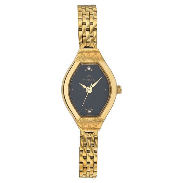 Titan Quartz Analog Black Dial Watch for Women - image number 0