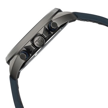 Titan Octane Cred Analog with Blue Dial Blue Leather Strap Watch for Men