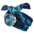 Titan Raga Twirl Blue Dial Analog Silk Fabric and Dori Strap watch for Women - image number 2