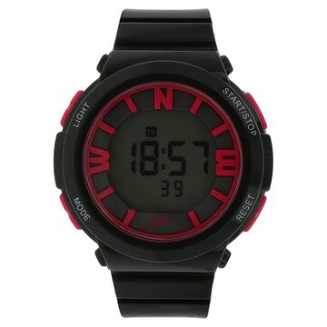 SF Digital Dial Plastic Strap Women Watch