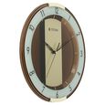 Titan Contemporary Multicoloured Wall Clock with a partly Semi-transparent Dial 33.80 x 33.80 cm - Medium Size - image number 2