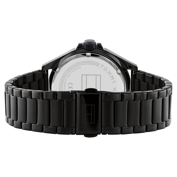 Tommy Hilfiger Quartz Analog Black Dial Stainless Steel Strap Watch for Men - image number 2