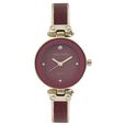Anne Klein Quartz Analog Maroon Dial Ceramic Strap Watch for Women - image number 0