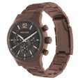 Police Quartz Multifunction Brown Dial Stainless Steel Strap Watch for Men - image number 2