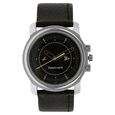 Fastrack Quartz Analog Black Dial Leather Strap Watch for Guys - image number 0