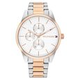 Tommy Hilfiger Quartz Multifunction Silver Dial Two Toned Stainless Steel Strap Watch For Women - image number 0