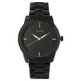 Sonata Quartz Analog Black Dial Leather Strap Watch for Men