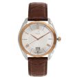Xylys Swiss Automatic Brown Leather Strap and White Dial Watch For Men