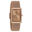 Titan Quartz Analog Brown Dial Leather Strap Watch for Women