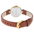 Titan Lagan Silver Dial Analog Leather Strap Watch for Women - image number 4