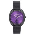 Sonata Poze Quartz Analog Purple Dial Metal Strap Watch for Women - image number 1