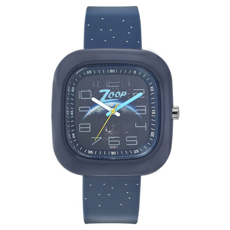 Zoop By Titan Quartz Analog Blue Dial Plastic Strap Watch for Kids