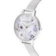 Olivia Burton Quartz Analog Silver Dial Stainless Steel Strap Watch for Women - image number 1