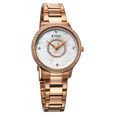 Titan Glamour Quartz Analog Mother Of Pearl Dial Rose Gold Stainless Steel Strap Watch For Women - image number 1