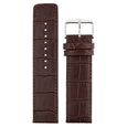 24 mm Brown Genuine Leather Straps for Men - image number 0