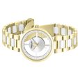 Kenneth Cole Quartz Analog Silver Dial Golden Colour Ceramic Strap Watch For Women - image number 2