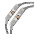 Titan Bandhan Silver Dial Analog with Date Stainless Steel Strap watch for Couple - image number 2