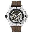 Police Multifunction Green Dial Leather Strap Watch For Men - image number 1