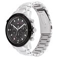 Tommy Hilfiger Quartz Multifunction Grey Stainless Steel Strap for Men - image number 1