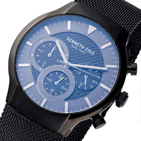 Kenneth Cole Grey Dial Stainless Steel Strap Watch For Men - image number 3