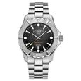 Roamer Deep Sea 200 Quartz Analog with Date Black Dial Silver Stainless Steel Strap Watch For Men - image number 0