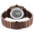 Fastrack Automatics Collection Green Dial Brown Stainless Steel Strap Watch For Guys - image number 5